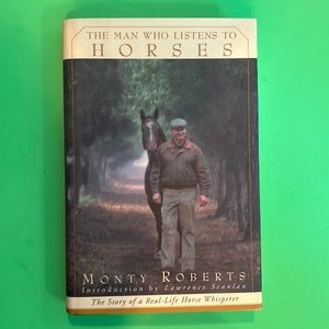 Monty Roberts Signed Book The Man Who Listens To Horses